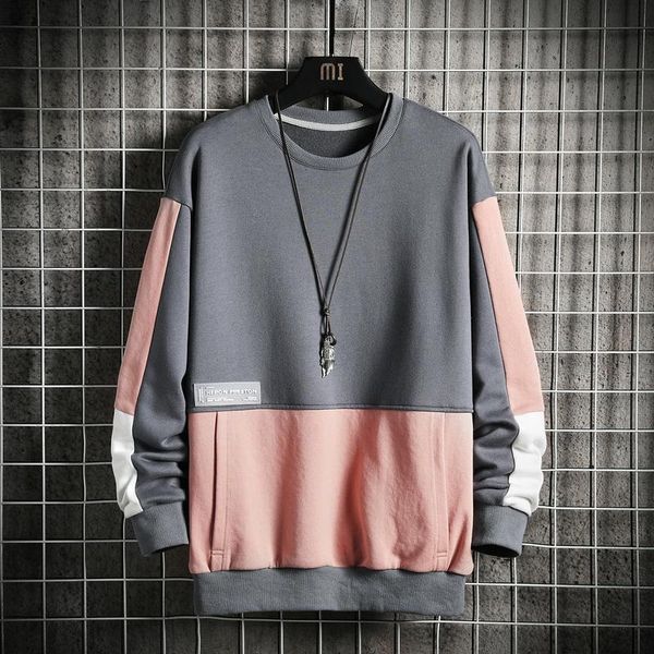 men's hoodies & sweatshirts 2021 patchwork color sweatshirt for spring autumn casual streetwear clothes, Black
men's hoodies & sweatshirts 2021 patchwork color sweatshirt for spring autumn casual streetwear clothes, Black