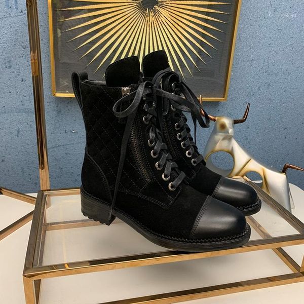 boots genuine leather women ankle round toe lace up runway winter short cowboy mortorcycle ankle11, Black
boots genuine leather women ankle round toe lace up runway winter short cowboy mortorcycle ankle11, Black