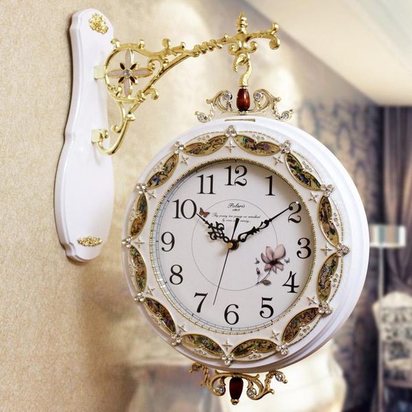 wall clocks luxury double sided watch modern design clock outdoor nordic europe style living room zegar scienny home
wall clocks luxury double sided watch modern design clock outdoor nordic europe style living room zegar scienny home
