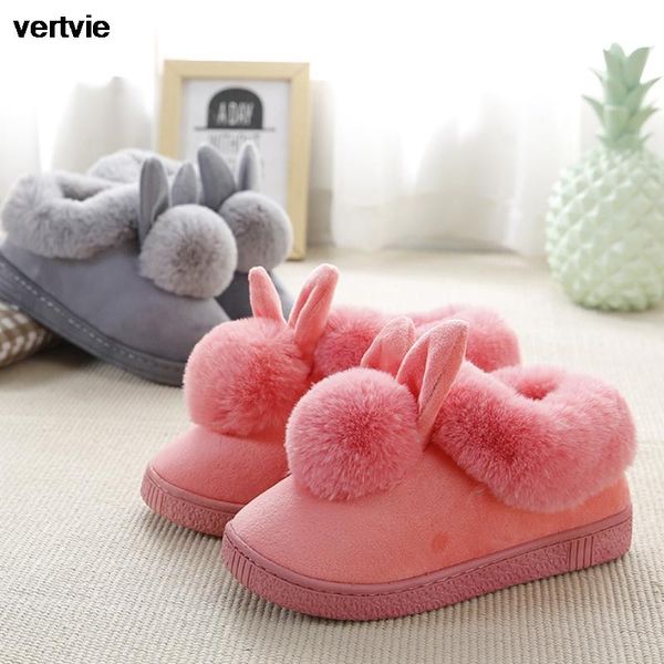 vertvie winter cotton slippers fur home warm flip flops women thick bottom indoor shoes furry slides cute, Black
vertvie winter cotton slippers fur home warm flip flops women thick bottom indoor shoes furry slides cute, Black