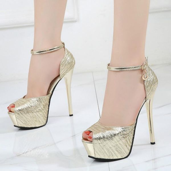 sandals women shoes buckle strap shallow 14.5cm thin high heels peep toe 4.5cm platform lady club party female pumps1, Black
sandals women shoes buckle strap shallow 14.5cm thin high heels peep toe 4.5cm platform lady club party female pumps1, Black