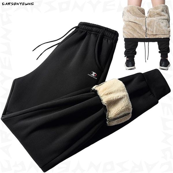 men's pants cotton sweatpants men autumn and winter warm thickened lamb fleece joggers trousers sporting clothing male casual, Black
men's pants cotton sweatpants men autumn and winter warm thickened lamb fleece joggers trousers sporting clothing male casual, Black