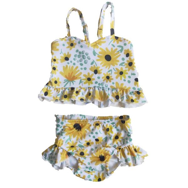 yellow flowers baby girls two piece swimsuit high neck bodysuit swimwear beach wear clothing sets, White
yellow flowers baby girls two piece swimsuit high neck bodysuit swimwear beach wear clothing sets, White