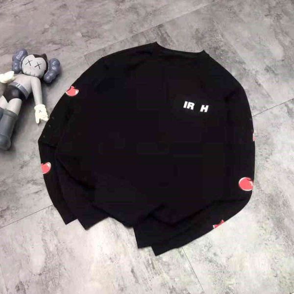 2022 factory wholesale new autumn fashion letter cherry print round neck casual loose thin men's and women's long sleeves 14zs, White
2022 factory wholesale new autumn fashion letter cherry print round neck casual loose thin men's and women's long sleeves 14zs, White
