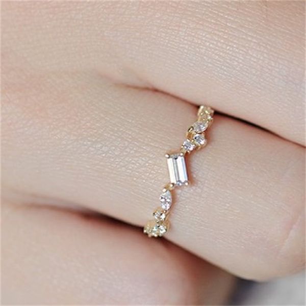 junerain gold cz crystal wedding rings for women girls delicate micro cubic zirconia engagement ring dainty thin slim finger ring 1085 q2, Silver
junerain gold cz crystal wedding rings for women girls delicate micro cubic zirconia engagement ring dainty thin slim finger ring 1085 q2, Silver