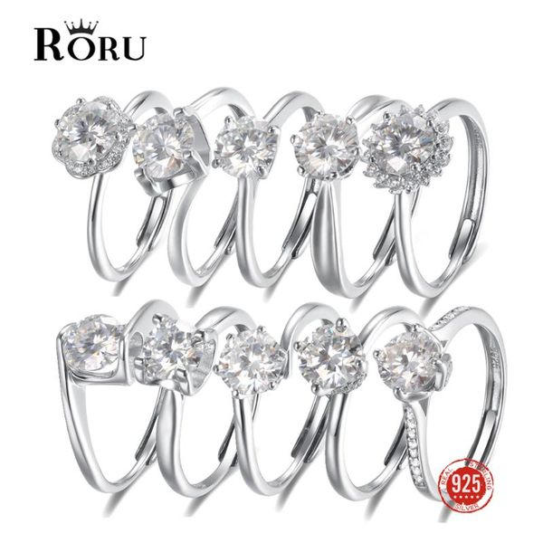 cluster rings 100% 925 sterling silver moissanite open adjustable finger fine jewerly engagement wedding for women, Golden;silver
cluster rings 100% 925 sterling silver moissanite open adjustable finger fine jewerly engagement wedding for women, Golden;silver