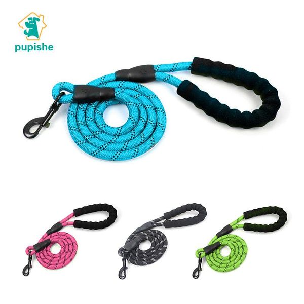 reflective dog leash 150cm eva foam nylon pet sturdy rock climbing rope safe lead for small medium large dogs collars & leashes
reflective dog leash 150cm eva foam nylon pet sturdy rock climbing rope safe lead for small medium large dogs collars & leashes