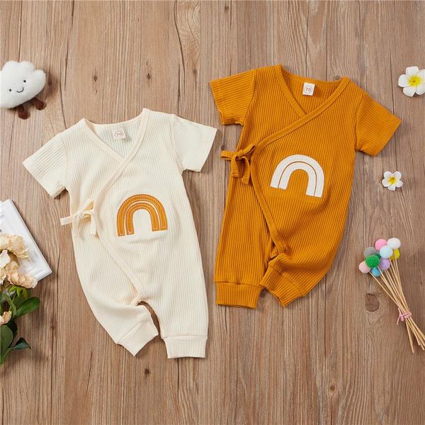 jumpsuits born baby jumpsuit rainbow print clothes cotton boys girls knitted v-neck rompers summer infant toddler playsuits overalls, Blue
jumpsuits born baby jumpsuit rainbow print clothes cotton boys girls knitted v-neck rompers summer infant toddler playsuits overalls, Blue