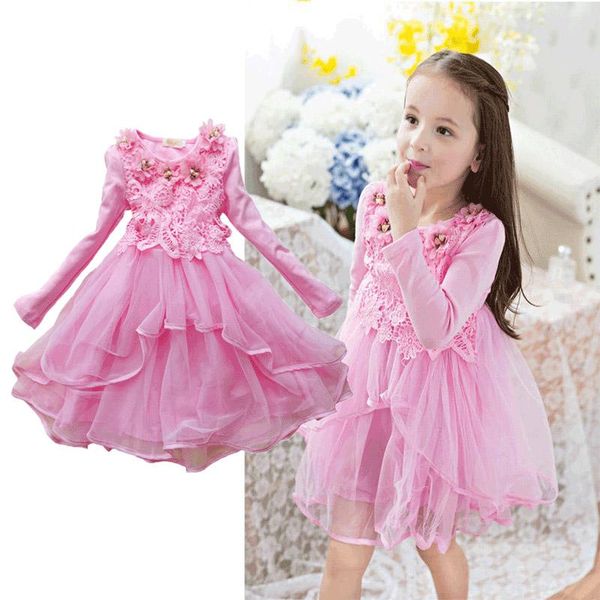girl's dresses baby girls autumn 2 4 6 8 10 12 years flowers long sleeve dress for clothes cotton lace princess children clothing, Red;yellow
girl's dresses baby girls autumn 2 4 6 8 10 12 years flowers long sleeve dress for clothes cotton lace princess children clothing, Red;yellow