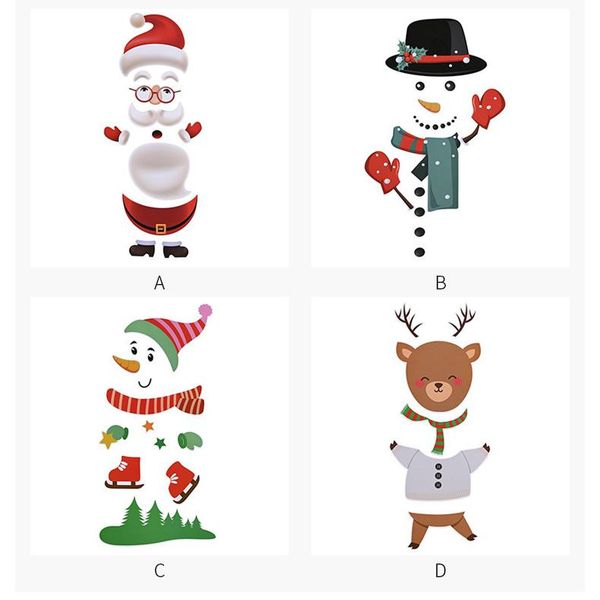 party masks christmas cartoon refrigerator sticker pvc self-adhesive wall for christmas, funny decoration
party masks christmas cartoon refrigerator sticker pvc self-adhesive wall for christmas, funny decoration