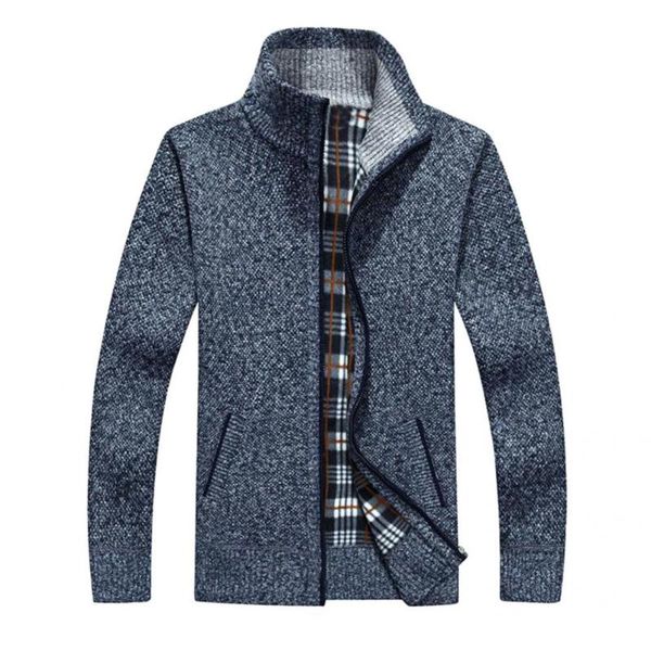 men's jackets men zipper coat 2021 thicken plush pockets sweater autumn jacket knitwear lining, Black;brown
men's jackets men zipper coat 2021 thicken plush pockets sweater autumn jacket knitwear lining, Black;brown