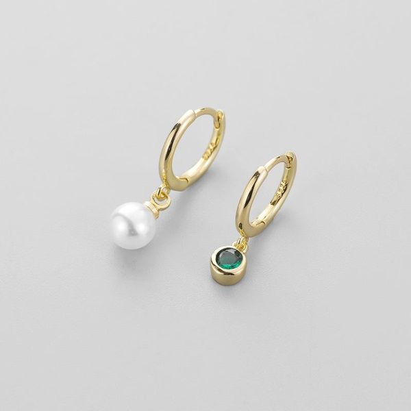 hoop & huggie simple style small earrings tiny pearls green zirconia asymmetric thin huggies elegant earring piercing jewelry for women, Golden;silver
hoop & huggie simple style small earrings tiny pearls green zirconia asymmetric thin huggies elegant earring piercing jewelry for women, Golden;silver