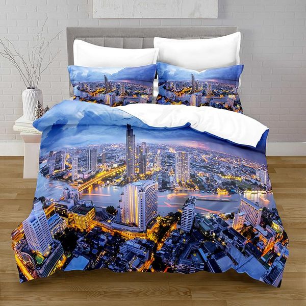 bedding sets 100% polyester world city scenery duvet cover digital printing set with pillowcase bed
bedding sets 100% polyester world city scenery duvet cover digital printing set with pillowcase bed