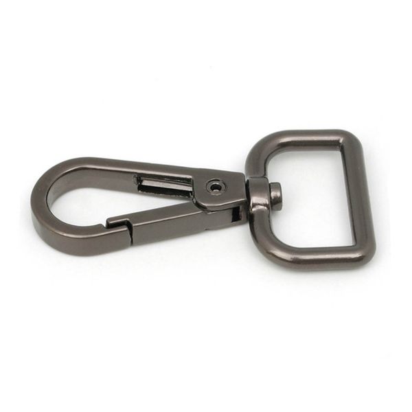 50pic bags metal swivel trigger lobster clasp snap hook key chain ring paracord lanyard diy craft backpack, Black
50pic bags metal swivel trigger lobster clasp snap hook key chain ring paracord lanyard diy craft backpack, Black