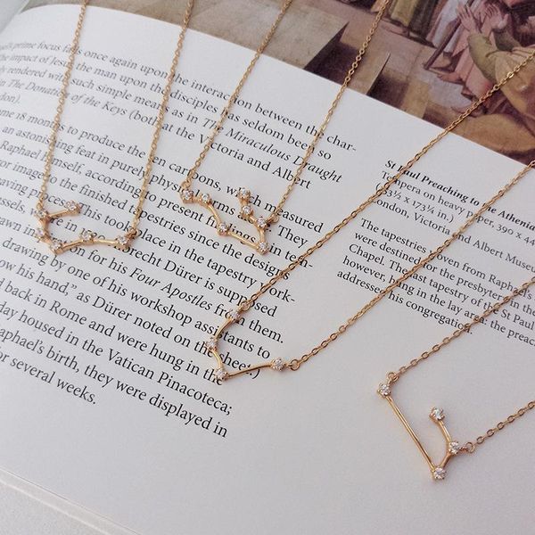 chains custom jewelry s925 sterling silver european and american wind star pendant ins 12 constellation necklace female clavicle chain
chains custom jewelry s925 sterling silver european and american wind star pendant ins 12 constellation necklace female clavicle chain