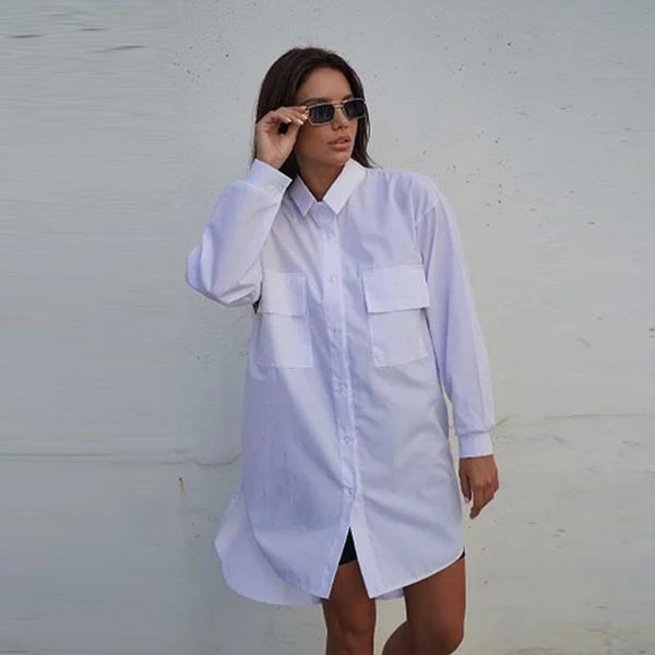 casual dresses moarcho oversized shirt dress female pocket single breasted long sleeve loose mini for women 2021 holiday white, Black;gray
casual dresses moarcho oversized shirt dress female pocket single breasted long sleeve loose mini for women 2021 holiday white, Black;gray