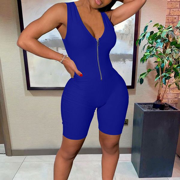 knits zip up design deep v-neck jumpsuit women elegant sleeveless strap bodysuit fashion bodybuilding one piece outfit wear qeut mdrh, White
knits zip up design deep v-neck jumpsuit women elegant sleeveless strap bodysuit fashion bodybuilding one piece outfit wear qeut mdrh, White