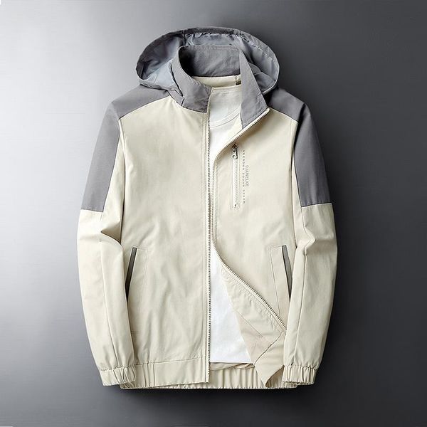 men's jackets 2021fashion patchwork hooded jacket male korean outdoor casual street hip-hop windbreaker college autumn, Black;brown
men's jackets 2021fashion patchwork hooded jacket male korean outdoor casual street hip-hop windbreaker college autumn, Black;brown