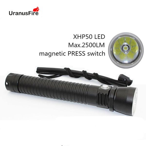 waterproof dive underwater 100m led diving aluminum torch 26650 lamp light with stepless dimming flashlights torches
waterproof dive underwater 100m led diving aluminum torch 26650 lamp light with stepless dimming flashlights torches