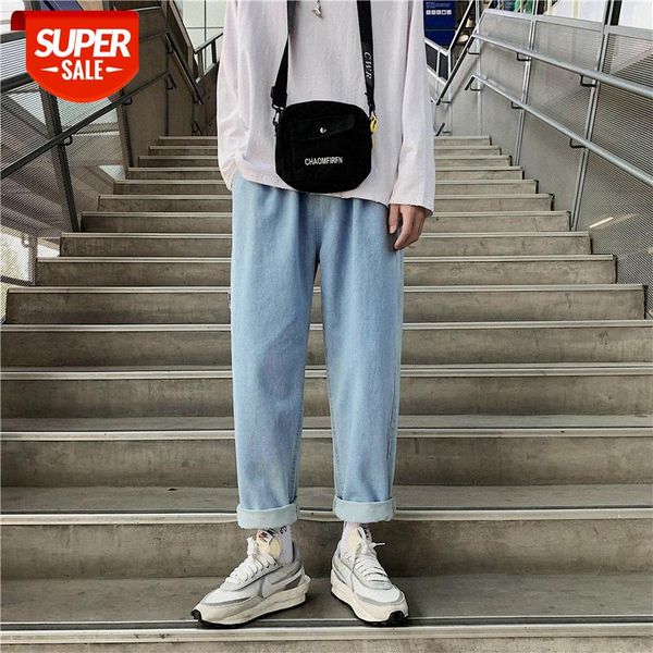 hong kong style cec jeans men's flow light blue loose men and women straight nine-point pants student casual #wx8o
hong kong style cec jeans men's flow light blue loose men and women straight nine-point pants student casual #wx8o