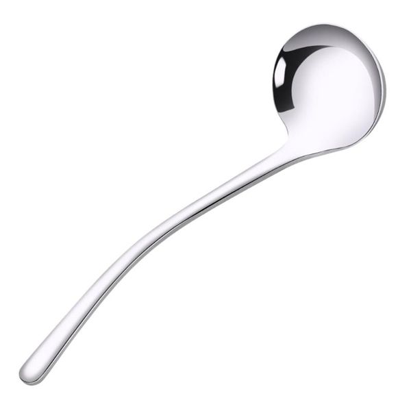 spoons long handle soup spoon stainless steel serving scoop mixing for home restaurant (silver)
spoons long handle soup spoon stainless steel serving scoop mixing for home restaurant (silver)