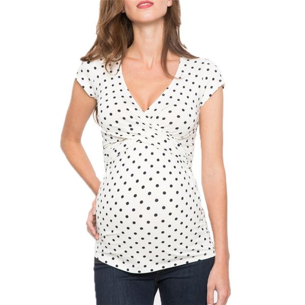 maternity dress nursing blouse casual pregnant women breastfeeding short sleeve t-shirts maternity clothes pregnancy clothing, White
maternity dress nursing blouse casual pregnant women breastfeeding short sleeve t-shirts maternity clothes pregnancy clothing, White