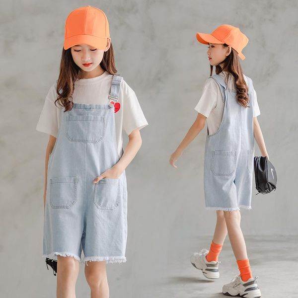 trousers children's wear pants 2021 summer cuhk tong han edition denim overalls girls leisure 7 minutes of, Blue
trousers children's wear pants 2021 summer cuhk tong han edition denim overalls girls leisure 7 minutes of, Blue