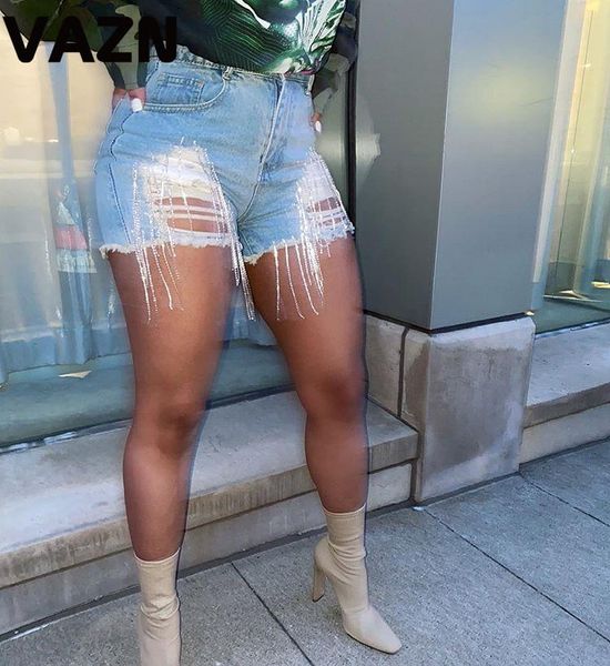 women's jeans vazn 2021 fashion light blue hip hop casual ripped hole denim short pants women jean summer mini
women's jeans vazn 2021 fashion light blue hip hop casual ripped hole denim short pants women jean summer mini