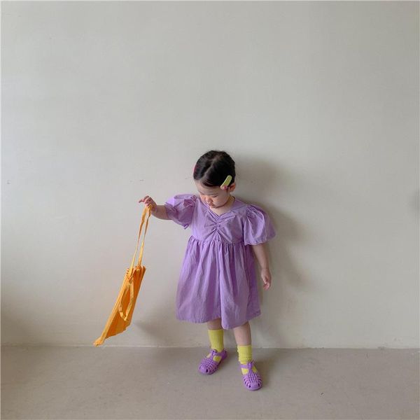 children's clothing korean girls summer dresses 2021 shorts sleeve light one-piece dress muslin clothes 1 to 6 years girl's, Red;yellow
children's clothing korean girls summer dresses 2021 shorts sleeve light one-piece dress muslin clothes 1 to 6 years girl's, Red;yellow