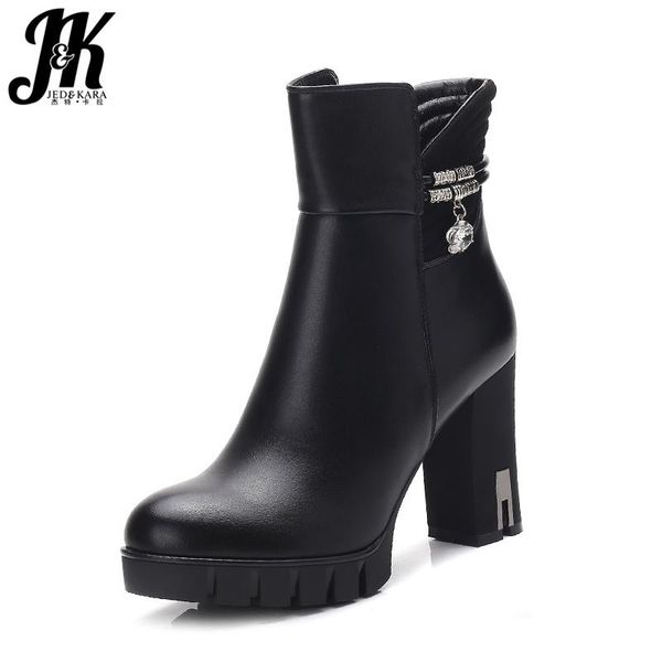 boots jk 2021 winter warm platform female shoes thick high heels ankle women autumn pu crystal bootie round toe footwear, Black
boots jk 2021 winter warm platform female shoes thick high heels ankle women autumn pu crystal bootie round toe footwear, Black