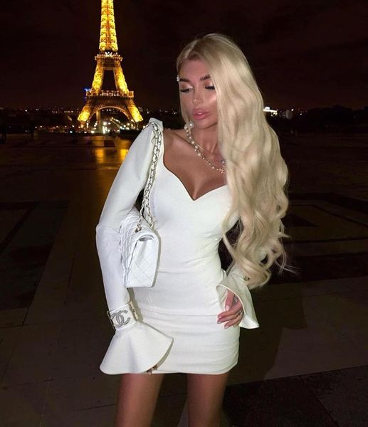 casual dresses arrival women long sleeves white black rayon v neck bandage dress fashion club party bodycon, Black;gray
casual dresses arrival women long sleeves white black rayon v neck bandage dress fashion club party bodycon, Black;gray