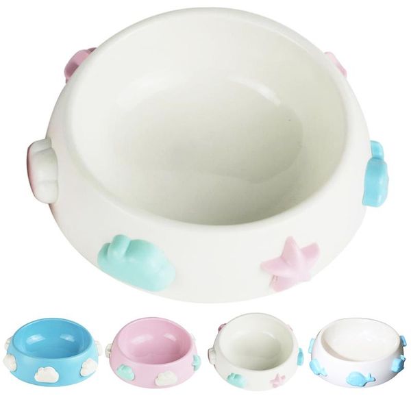 cat bowls & feeders cute creative rainbow cloud fish pattern decoration anti-slip dog feeding bowl pet feeder supplies
cat bowls & feeders cute creative rainbow cloud fish pattern decoration anti-slip dog feeding bowl pet feeder supplies