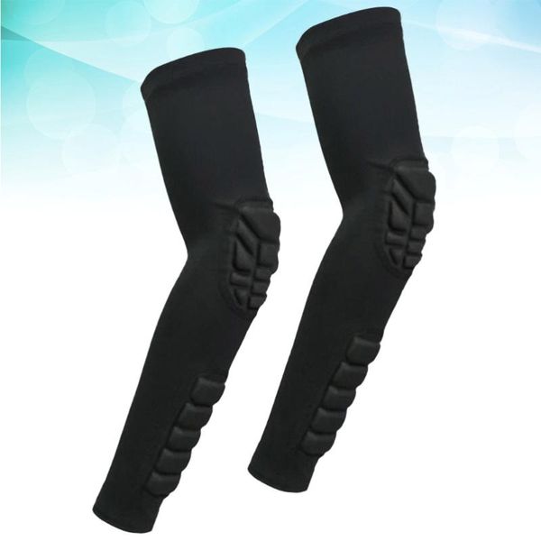 pair sports arm sleeve elbow long protector riding bike sleeves for outdoor playing basketball (m, black) & knee pads, Black;gray
pair sports arm sleeve elbow long protector riding bike sleeves for outdoor playing basketball (m, black) & knee pads, Black;gray