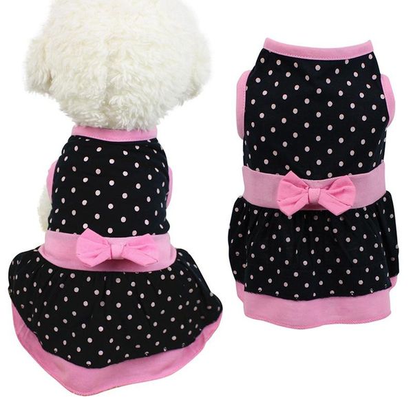 dog apparel pet spring summer dress for small medium dogs cotton breathable skirt with bow knot black puppy princess xs/s/m/l/xl
dog apparel pet spring summer dress for small medium dogs cotton breathable skirt with bow knot black puppy princess xs/s/m/l/xl