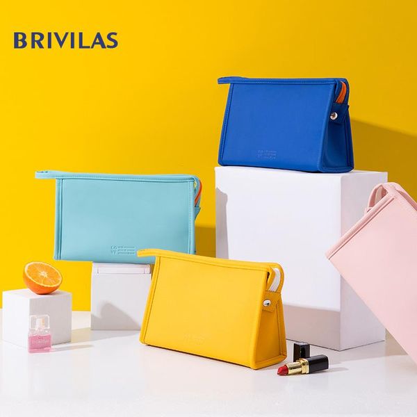 brivilas pu frosted cosmetic bag fashion zip women candy colors wash storage multifunction makeup bags toiletry & cases
brivilas pu frosted cosmetic bag fashion zip women candy colors wash storage multifunction makeup bags toiletry & cases
