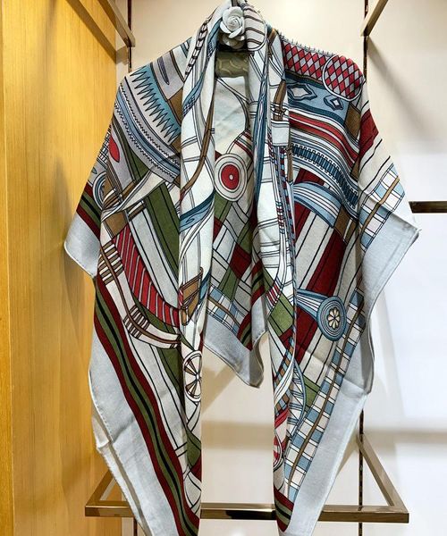 fashion new rotate art print lady high grade silk cashmere elegant scarf fashion design headband square warm shawl sr5, Blue;gray
fashion new rotate art print lady high grade silk cashmere elegant scarf fashion design headband square warm shawl sr5, Blue;gray