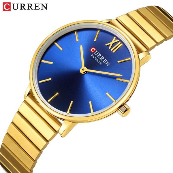 wristwatches curren fashion watch stylish blue luxury crystal dial ladies quartz japan mov rosegold case bracelet, Slivery;brown
wristwatches curren fashion watch stylish blue luxury crystal dial ladies quartz japan mov rosegold case bracelet, Slivery;brown