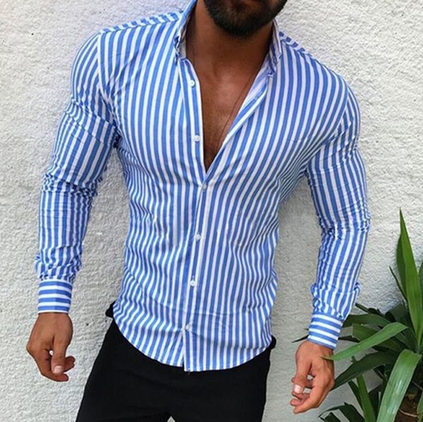 mens fashion shirt slim fit stripe printed shirt long sleeve casual shirts men plus size asian size -3xl, White;black
mens fashion shirt slim fit stripe printed shirt long sleeve casual shirts men plus size asian size -3xl, White;black
