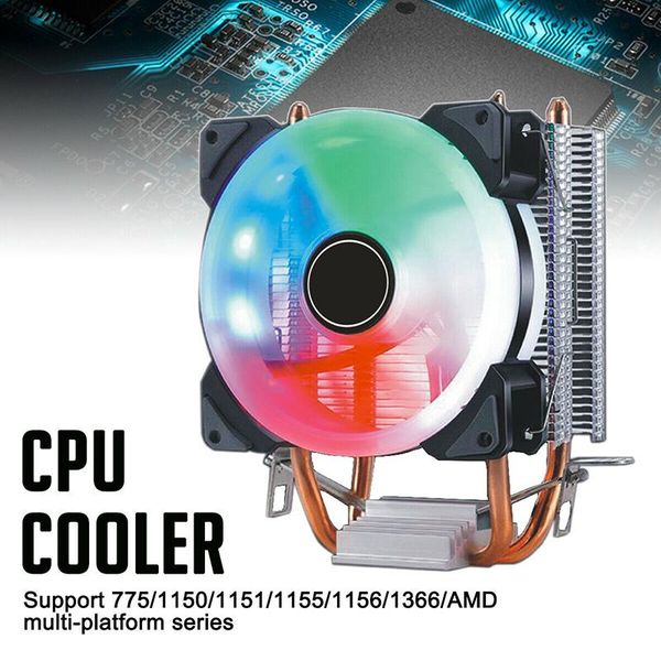 fans & coolings copper tube cpu radiator ultra quiet multicolored light single 3-line 9cm fan vdx99
fans & coolings copper tube cpu radiator ultra quiet multicolored light single 3-line 9cm fan vdx99
