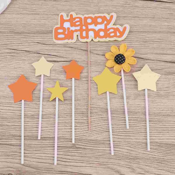 other festive & party supplies 8pcs creative decorated cake insert sunflower cupcake ers paper pentagram decorating birthday
other festive & party supplies 8pcs creative decorated cake insert sunflower cupcake ers paper pentagram decorating birthday