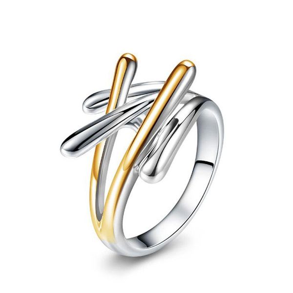 cluster rings trendy twist geometric design for women elegant gold-color party finger ring jewelry ladies wedding gifts, Golden;silver
cluster rings trendy twist geometric design for women elegant gold-color party finger ring jewelry ladies wedding gifts, Golden;silver