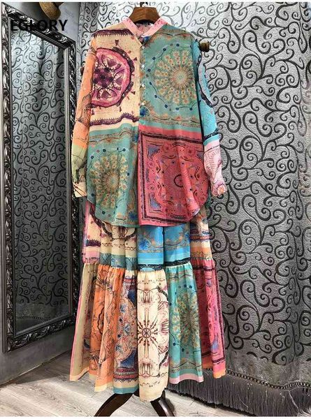 skirts women's set spring fashion 2 pc set ladies vintage print front short back long shirts+maxi gown skirt set, Black
skirts women's set spring fashion 2 pc set ladies vintage print front short back long shirts+maxi gown skirt set, Black