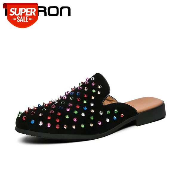 new fashion gold metal toe men dress shoes italian casual shoes half slippers handmade loafers luxury party flats sandals #ox4o
new fashion gold metal toe men dress shoes italian casual shoes half slippers handmade loafers luxury party flats sandals #ox4o