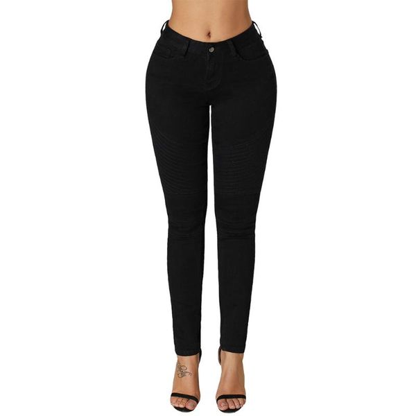 women's jeans winter high waist large size black slimming all-match calf pants 786060, Blue
women's jeans winter high waist large size black slimming all-match calf pants 786060, Blue