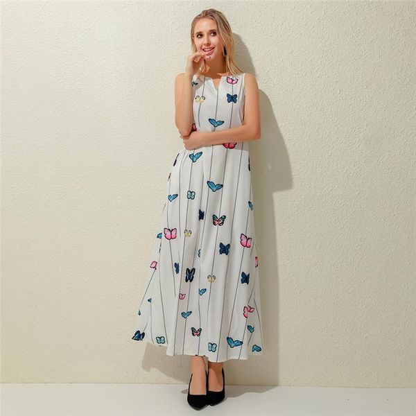casual dresses women dress fashion ladies butterfly printed v neck sleeveless summer long bohemia maxi holiday party wear, Black;gray
casual dresses women dress fashion ladies butterfly printed v neck sleeveless summer long bohemia maxi holiday party wear, Black;gray