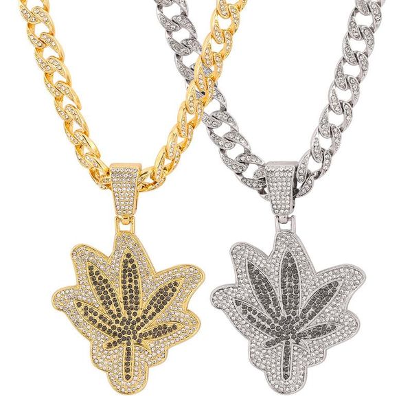 pendant necklaces men fashion leaf hip hop necklace crystal zircon maple with miami cuban chain jewelry for gift, Silver
pendant necklaces men fashion leaf hip hop necklace crystal zircon maple with miami cuban chain jewelry for gift, Silver