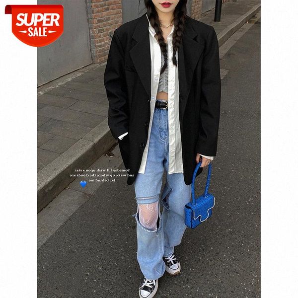 be careful with the machine ripped jeans women's waist straight loose and thin bai wear drape trousers clothing #858z, Black;white
be careful with the machine ripped jeans women's waist straight loose and thin bai wear drape trousers clothing #858z, Black;white