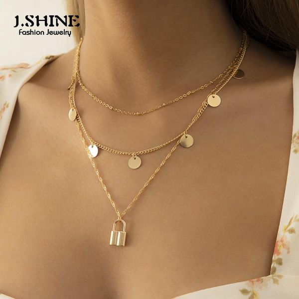 jshine vintage multi layered women sequin tassel chain necklaces gold color lock pendant clavicle choker necklace 2021 jewelry chains, Silver
jshine vintage multi layered women sequin tassel chain necklaces gold color lock pendant clavicle choker necklace 2021 jewelry chains, Silver