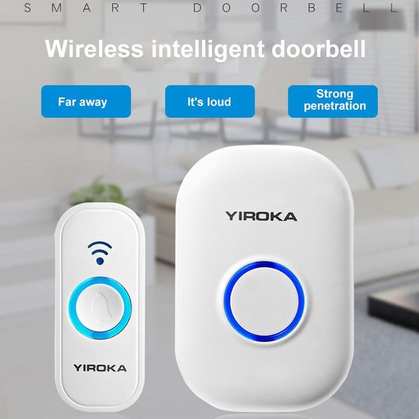 wireless doorbell smart remote control long distance four-level volume adjustment multiple polyphonic music doorbells
wireless doorbell smart remote control long distance four-level volume adjustment multiple polyphonic music doorbells
