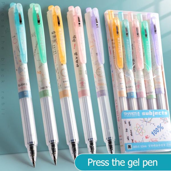 gel pens cute press pen 0.5mm replaceable core note black japanese student ballpoint learning girl kawaii school
gel pens cute press pen 0.5mm replaceable core note black japanese student ballpoint learning girl kawaii school